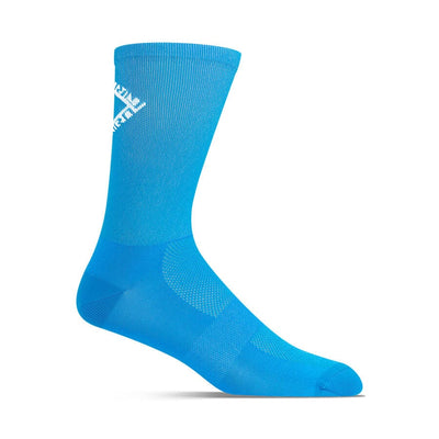 Giro Comp Racer High Rise Sock Apparel Giro Ano Blue Halcyon SM 