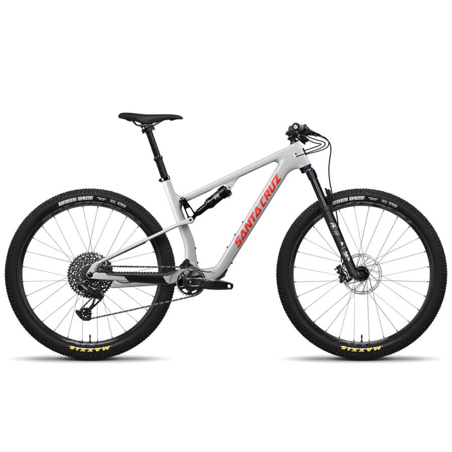 Santa Cruz Blur 4 C S TR Kit Bikes Santa Cruz Bicycles Matte Silver S 