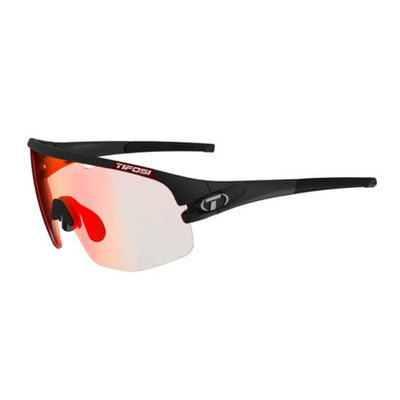 Tifosi Sledge Lite Apparel Tifosi Optics Matte Black/Clarion Red Fototec 