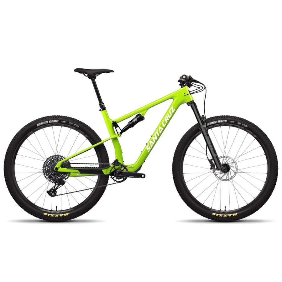 Santa Cruz Blur 4 C R TR Kit Bikes Santa Cruz Bicycles Gloss Spring Green L 