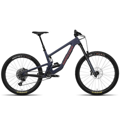 Santa Cruz Nomad 6 C R Kit Bikes Santa Cruz Bicycles Matte Liquid Blue S 