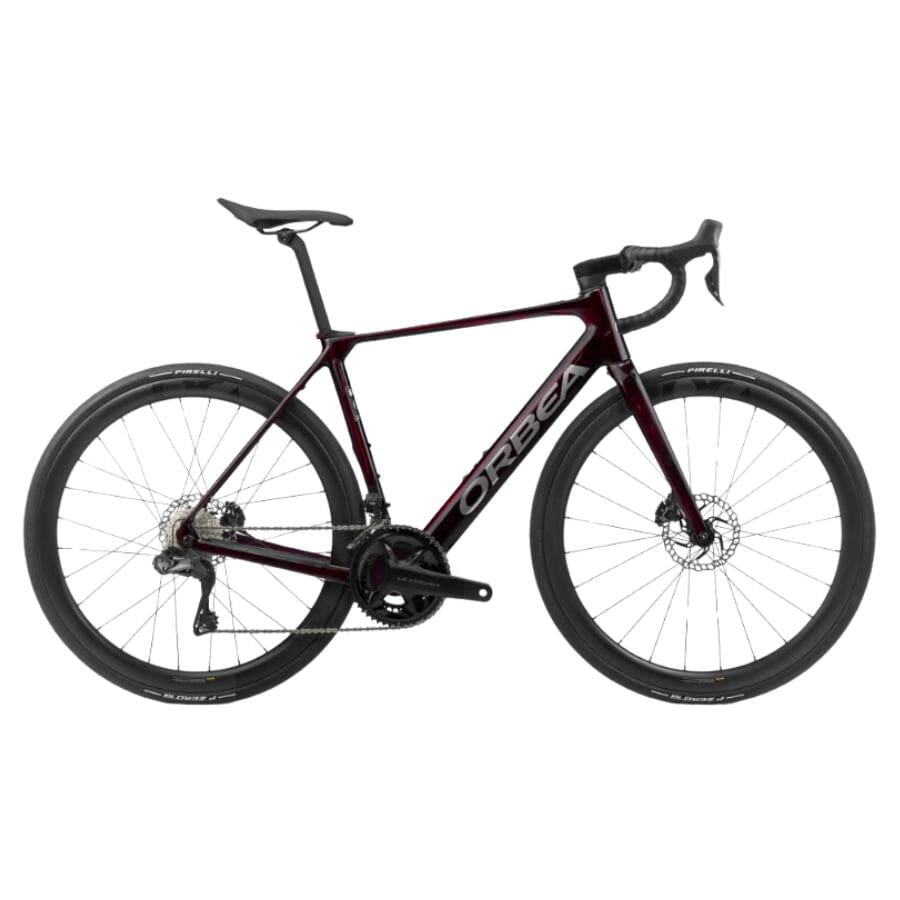 Orbea Gain M20I 20MPH Bikes Orbea Wine Red Carbon View S 