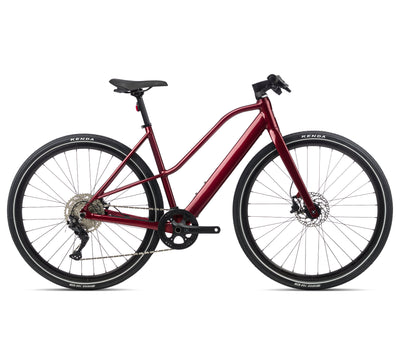 2022 Orbea Vibe MID H30 20mph Bikes Orbea Bikes Metallic Dark Red S 