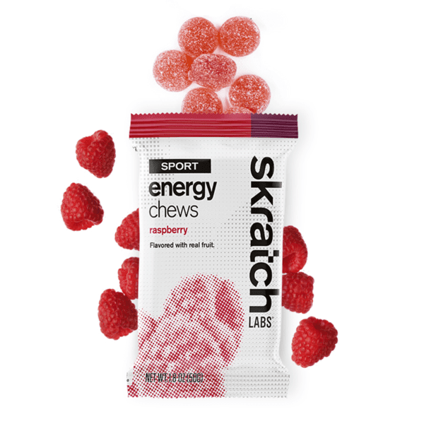 Skratch Labs Sport Energy Chews Accessories Skratch Labs Raspberry Single Pouch 