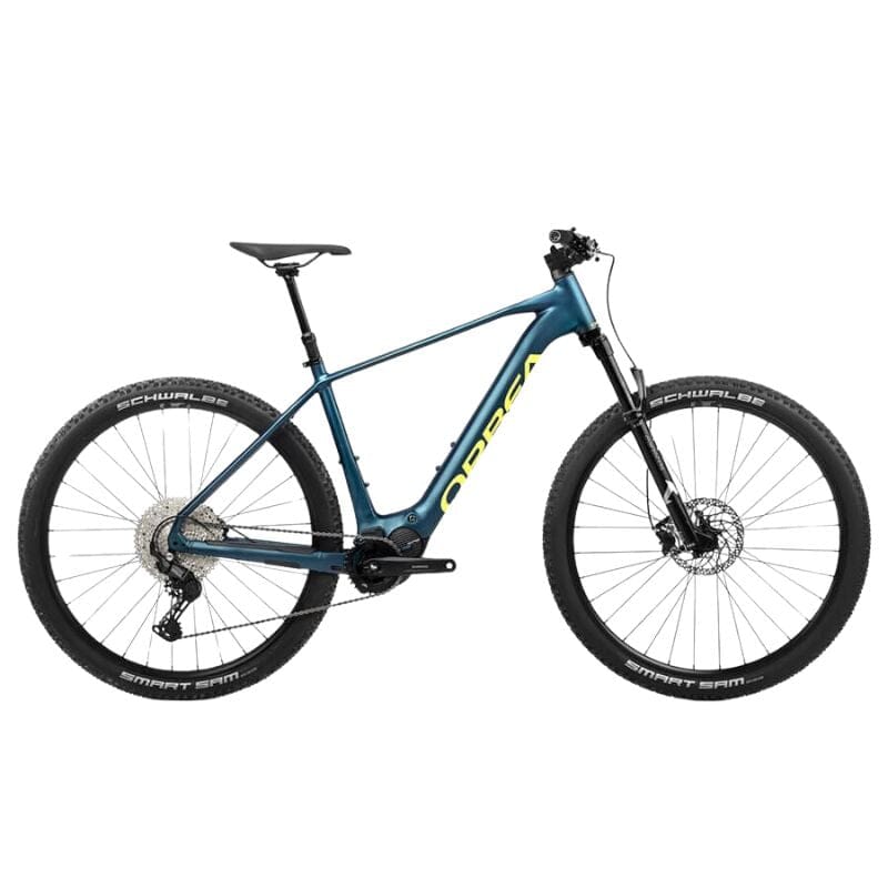 Orbea URRUN 30 20MPH Bikes Orbea Borealis Blue (Matt)- Luminous Yellow (Gloss) S 