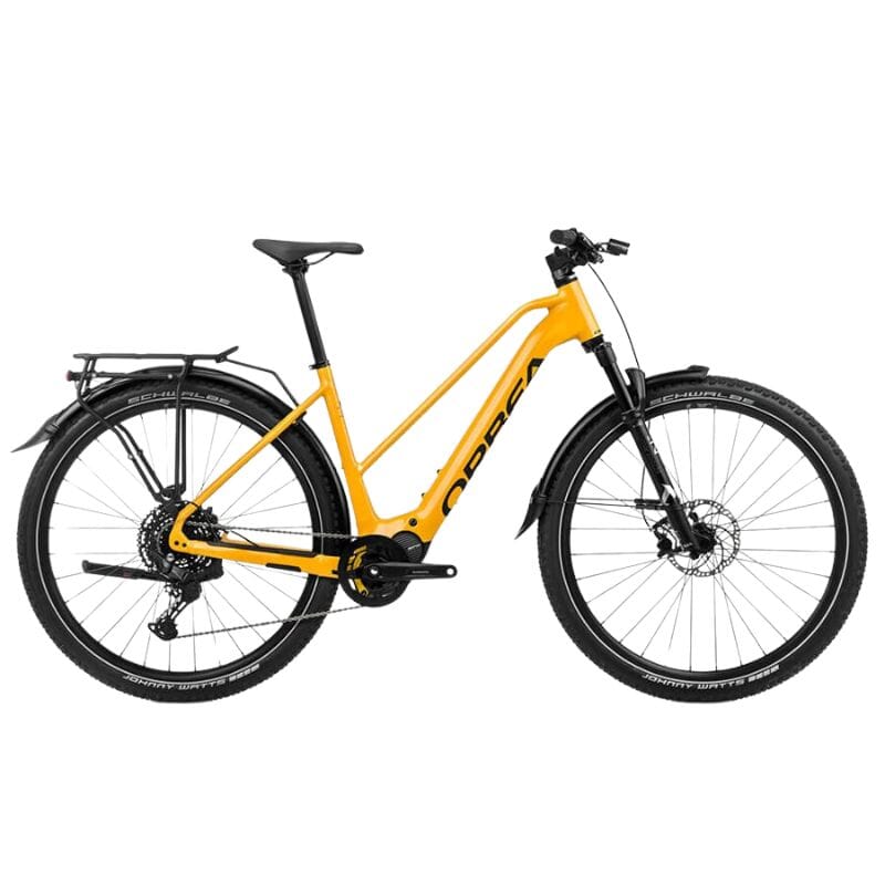 Orbea Kemen MID SUV 30 20MPH Bikes Orbea Mango (Gloss) - Black (Matt) S 