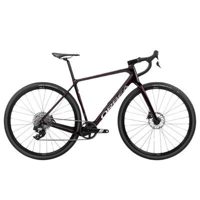 Orbea Terra M41E TEAM 1X Bikes Orbea Wine Red Carbon View S 