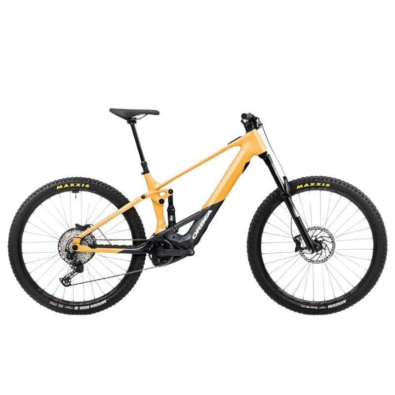 Orbea Wild H30 20MPH Bikes Orbea Corn Yellow-Metallic Night Black (Gloss) S 