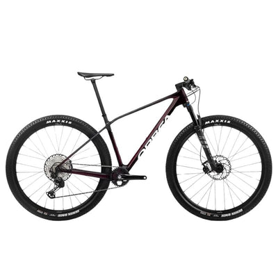 Orbea Alma M-ELITE Bikes Orbea Red Wine Carbon View (Gloss) - Carbon Raw (Matt) S 