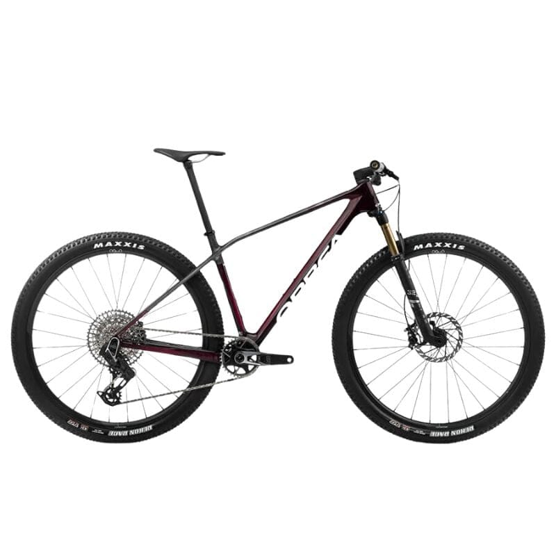 Orbea Alma M-PRO Bikes Orbea Red Wine Carbon View (Gloss) - Carbon Raw (Matt) S 