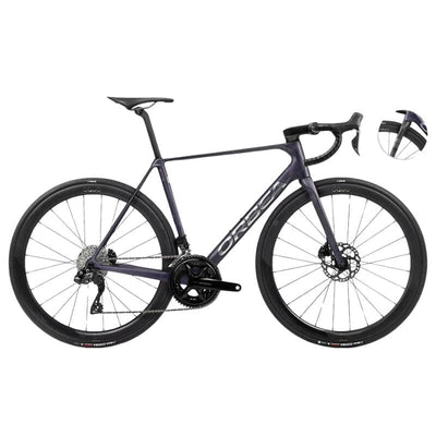 Orbea Orca M30iLTD PWR Bikes Orbea Tanzanite (Matt) - Carbon Raw (Matt) 47 