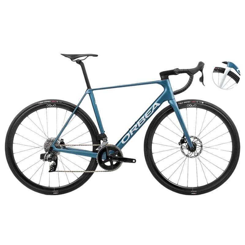 Orbea Orca M31eTEAM Bikes Orbea Slate Blue-Halo Silver (Matt) 47 