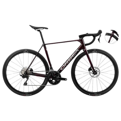 Orbea Orca M35 Bikes Orbea Wine Red - Titanium (Gloss) 60 