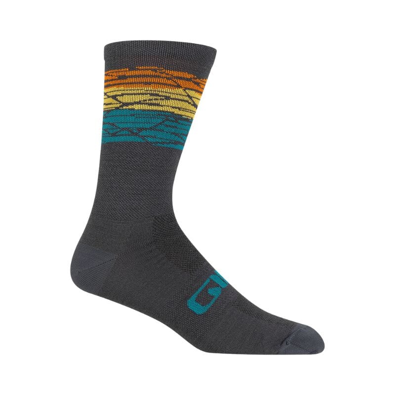 Giro Seasonal Merino Wool Socks Apparel Giro Dark Shadow Horizon XL 