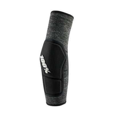 100% RIDECAMP Elbow Guard Apparel 100 Percent Grey Heather/ Black LG 