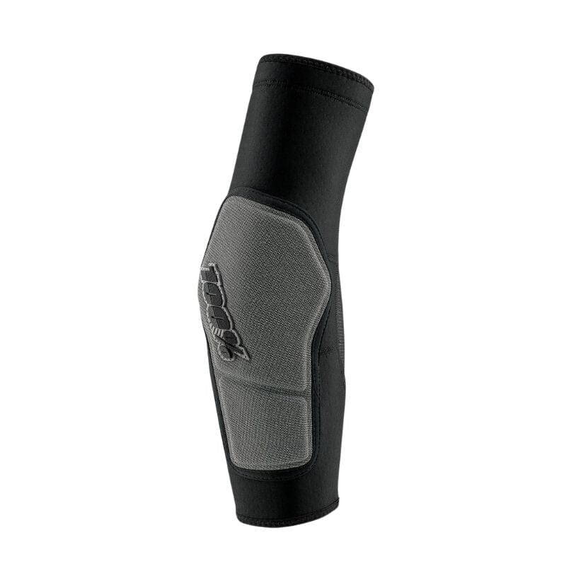 100% RIDECAMP Elbow Guard Apparel 100 Percent Black/ Grey LG 