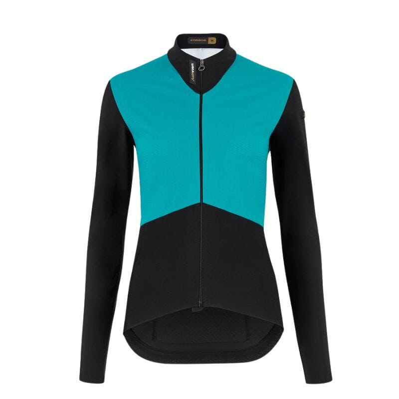 Assos Women's UMA GTV Spring Fall Jacket C2 SAMPLE Apparel Assos Turquoise Green M 