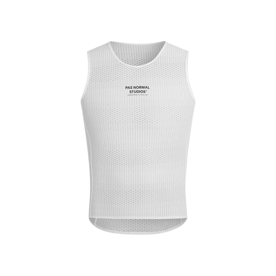 Pas Normal Studios Mechanism Pro Sleeveless Baselayer Apparel Pas Normal Studios White S 