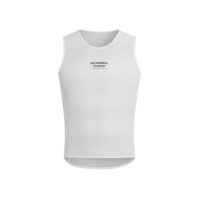 Pas Normal Studios Mechanism Pro Sleeveless Baselayer Apparel Pas Normal Studios White S 