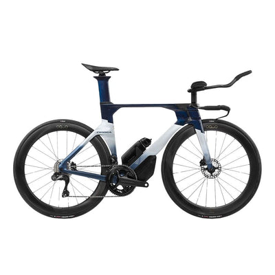 The Orbea Ordu M20ILTD in matte blue with Ultegra.