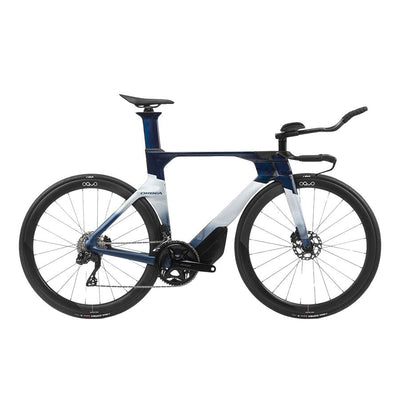 Orbea Ordu M30ILTD in blue with shimano 105.