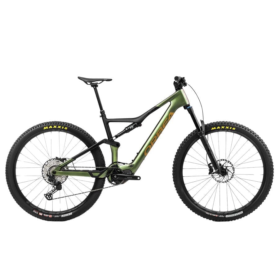 2024 Orbea Rise M20 20MPH Bikes Orbea Chameleon Goblin Green-Black (Matte) L 