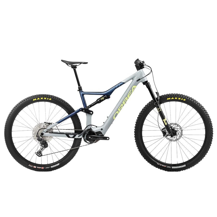 2024 Orbea Rise H30 20MPH Bikes Orbea Iceberg Grey-Moondust Blue (Gloss) XL 