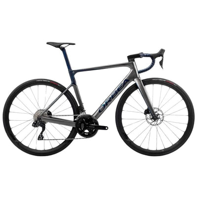 2023 Orbea Orca M30iLTD PWR Bikes Orbea Glitter Anthracite - Blue Carbon (Gloss) 47 