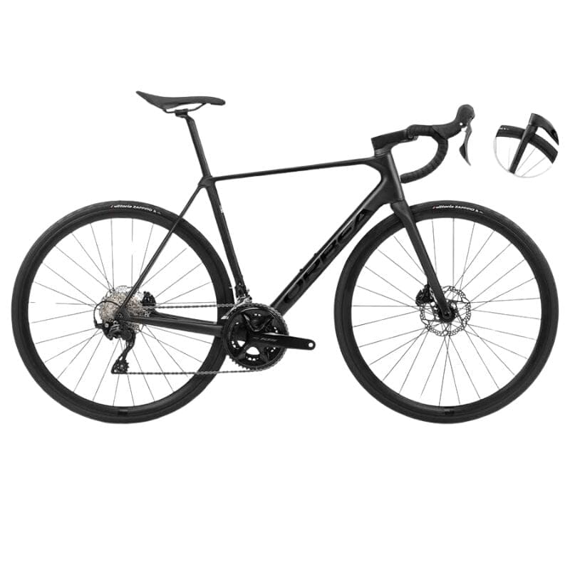 Orbea Orca M30 Bikes Orbea Vulcano-Black(Matt) Black(Gloss) 47 