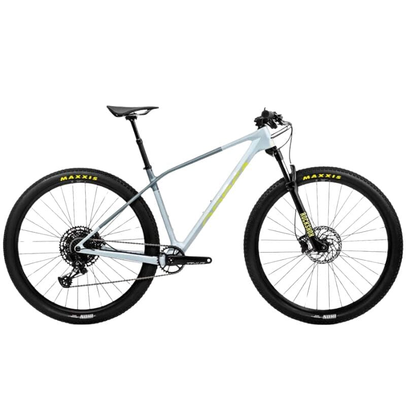 2023 Orbea Alma M51 Bikes Orbea Halo Silver (Gloss) - Shark Grey (Matte) S 