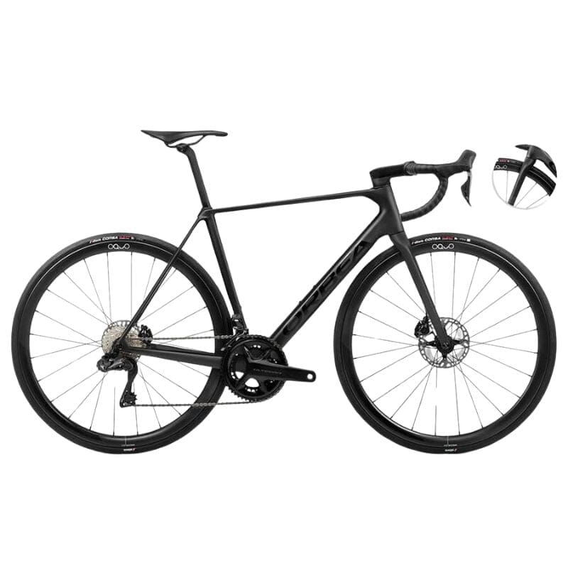 Orbea Orca M20iTEAM Bikes Orbea Vulcano-Black(Matt) - Black(Gloss) 53 