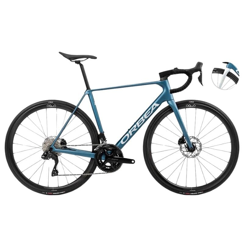 Orbea Orca M35i Bikes Orbea Slate Blue-Halo Silver (Matt) 47 