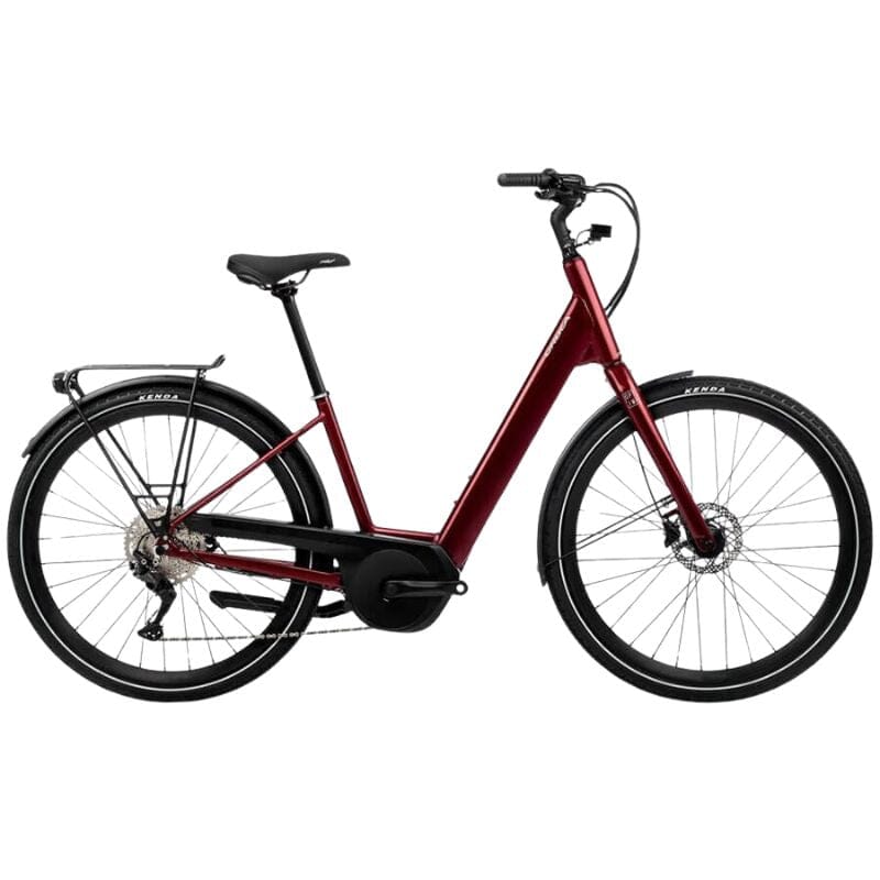 Orbea Optima E40 20mph Bikes Orbea Metallic Dark Red (Gloss) S 