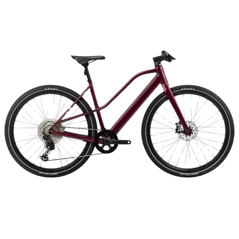 Orbea VIBE MID H10 20MPH Bikes Orbea Metallic Burgundy Red (Gloss) S 