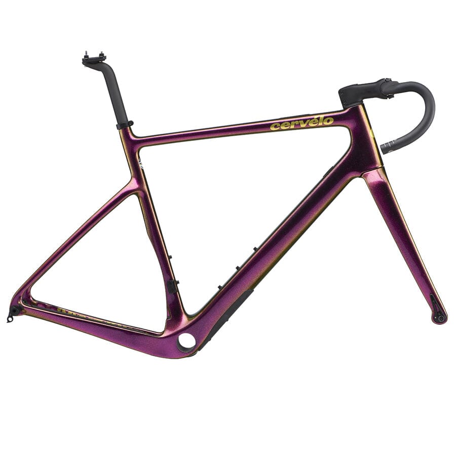 2022 Cervelo Aspero-5 Frameset Bikes Cervelo Purple Sunset 54 