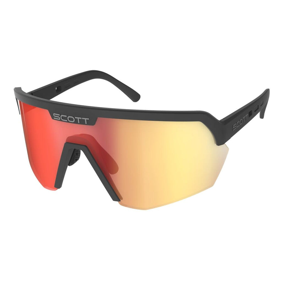 Scott Sunglasses Sport Shield APPAREL - EYEWEAR - SCOTT SCOTT Bikes Black / Red Chrome 