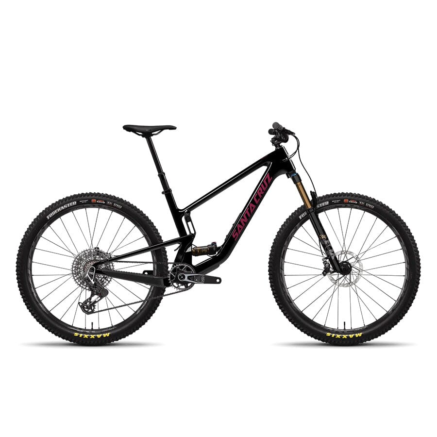 Santa Cruz Tallboy 5 CC X0 AXS Bikes Santa Cruz Bikes Gloss Black XS 