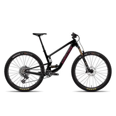 Santa Cruz Tallboy 5 CC X0 AXS Bikes Santa Cruz Bikes Gloss Black XS 