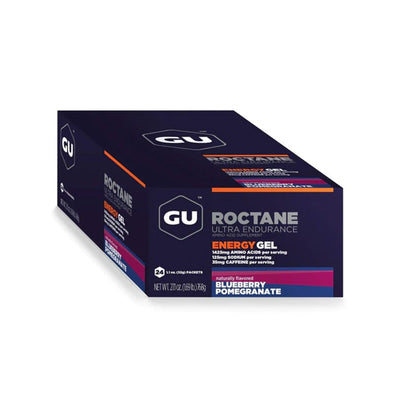 GU Energy Roctane Gel Accessories GU Energy Blueberry Pomegranate (with caffeine) Box of 24 