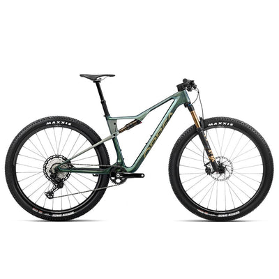 Orbea Oiz M10 Bikes Orbea Bikes Seaweed Carbon View (Gloss) - Spaceship Green (Matt) S 