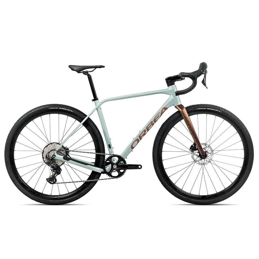 Orbea Terra H30 1X Bikes Orbea Bikes Blue Stone (Gloss) - Copper (Matt) XS 