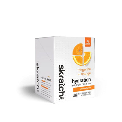 Skratch Labs Hydration Everyday Drink Mix Accessories Skratch Labs Tangerine + Orange Single Serving 15 Pack 