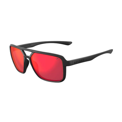 Tifosi Salto Apparel Tifosi Optics Black Smoke Red Mirror 