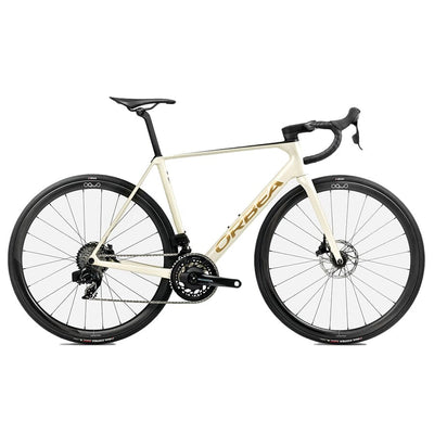 Orbea Orca M21eTEAM PWR Bikes Orbea Bikes Ivory White-Burgundy (Gloss)-Vulcano (Matt) 47 