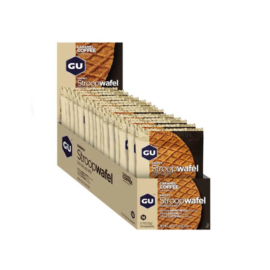 GU Energy Stroopwafel Accessories GU Energy Caramel Coffee (with caffeine) Box of 16 