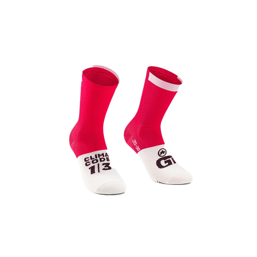 Assos GT Socks C2 Apparel Assos Lunar Red I 