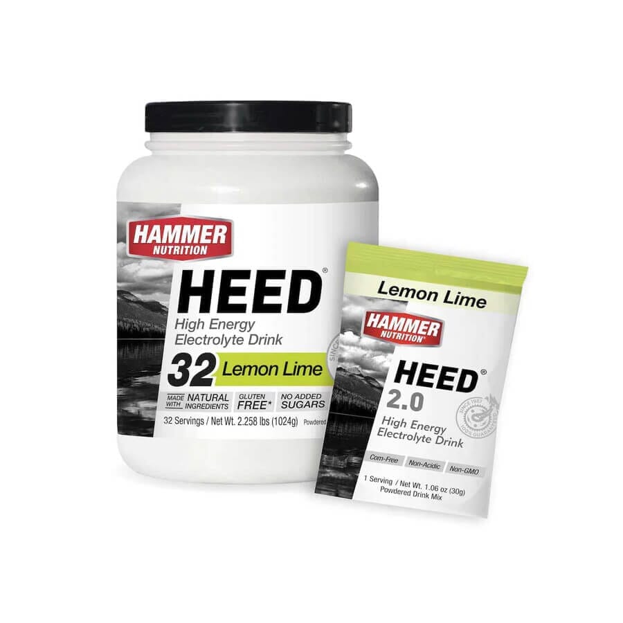 Hammer Nutrition Heed Sports Drink Accessories Hammer Nutrition Lemon Lime 32 Servings 2.0