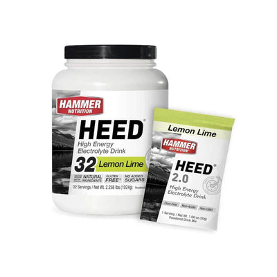 Hammer Nutrition Heed Sports Drink Accessories Hammer Nutrition Lemon Lime 32 Servings 2.0