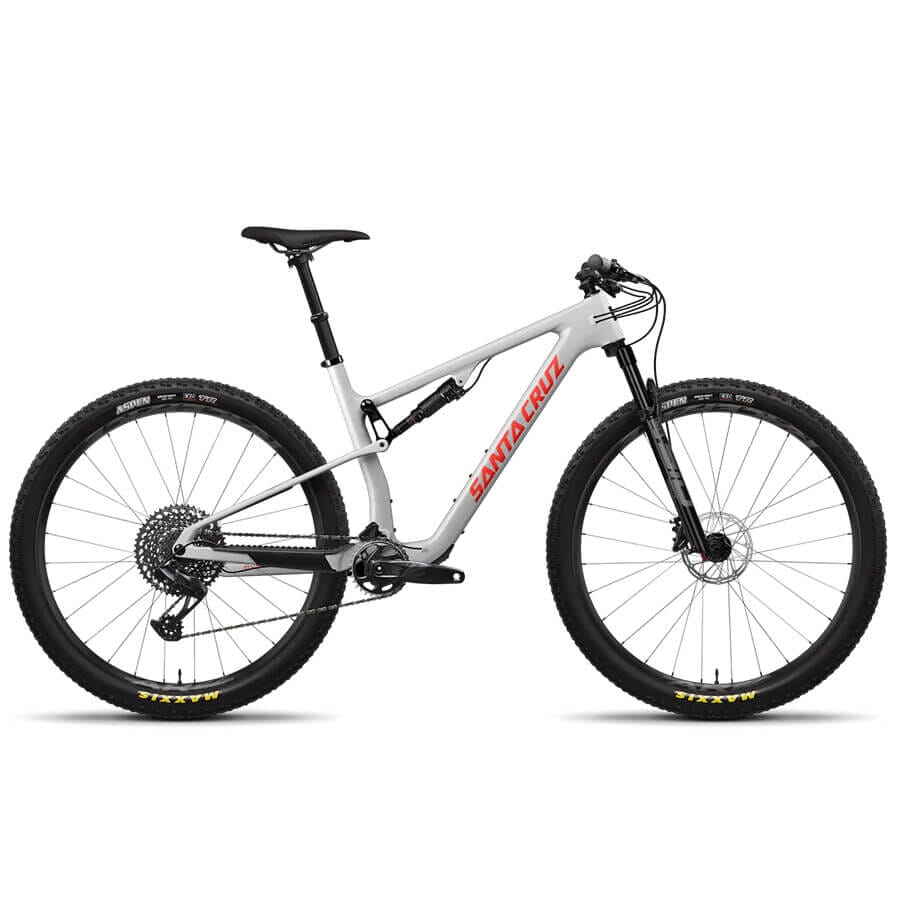 Santa Cruz Blur 4 C S Kit Bikes Santa Cruz Bicycles Matte Silver S 