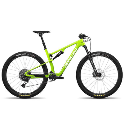 Santa Cruz Blur 4 C S TR Kit Bikes Santa Cruz Bicycles Gloss Spring Green S 